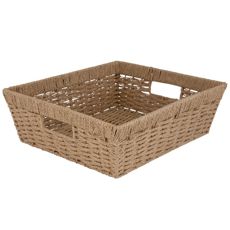 Simplify Dutch Weave Storage Basket - Shelf