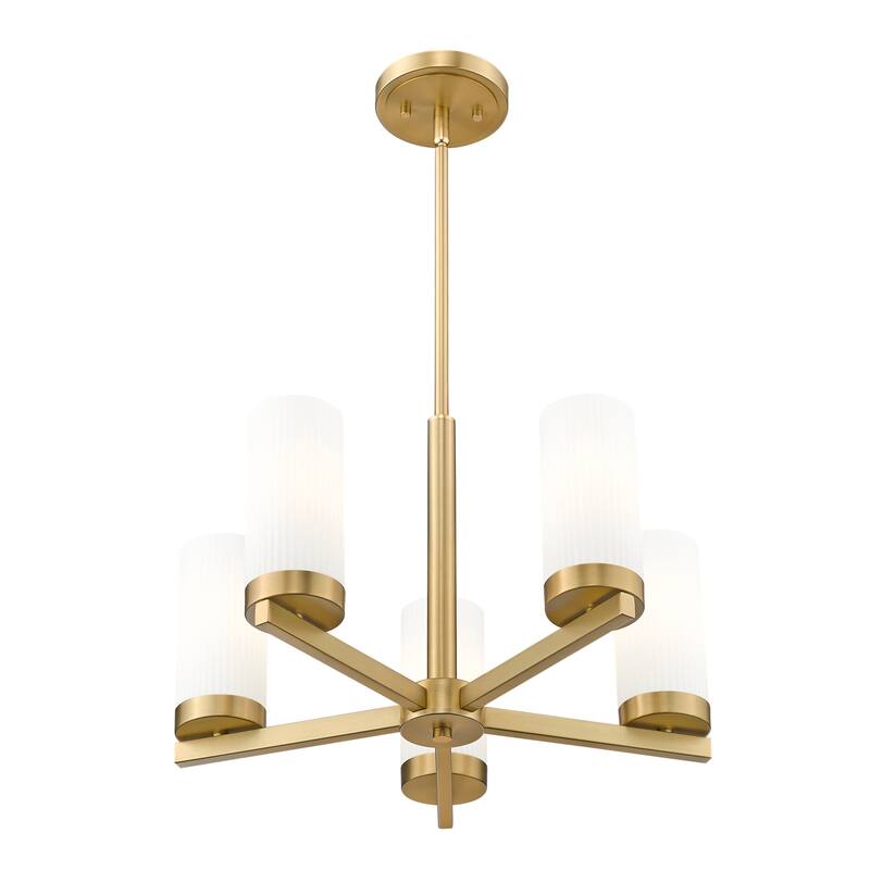 Z-Lite 3044-5 Danica 5 Light 20" Wide Candle Style Chandelier