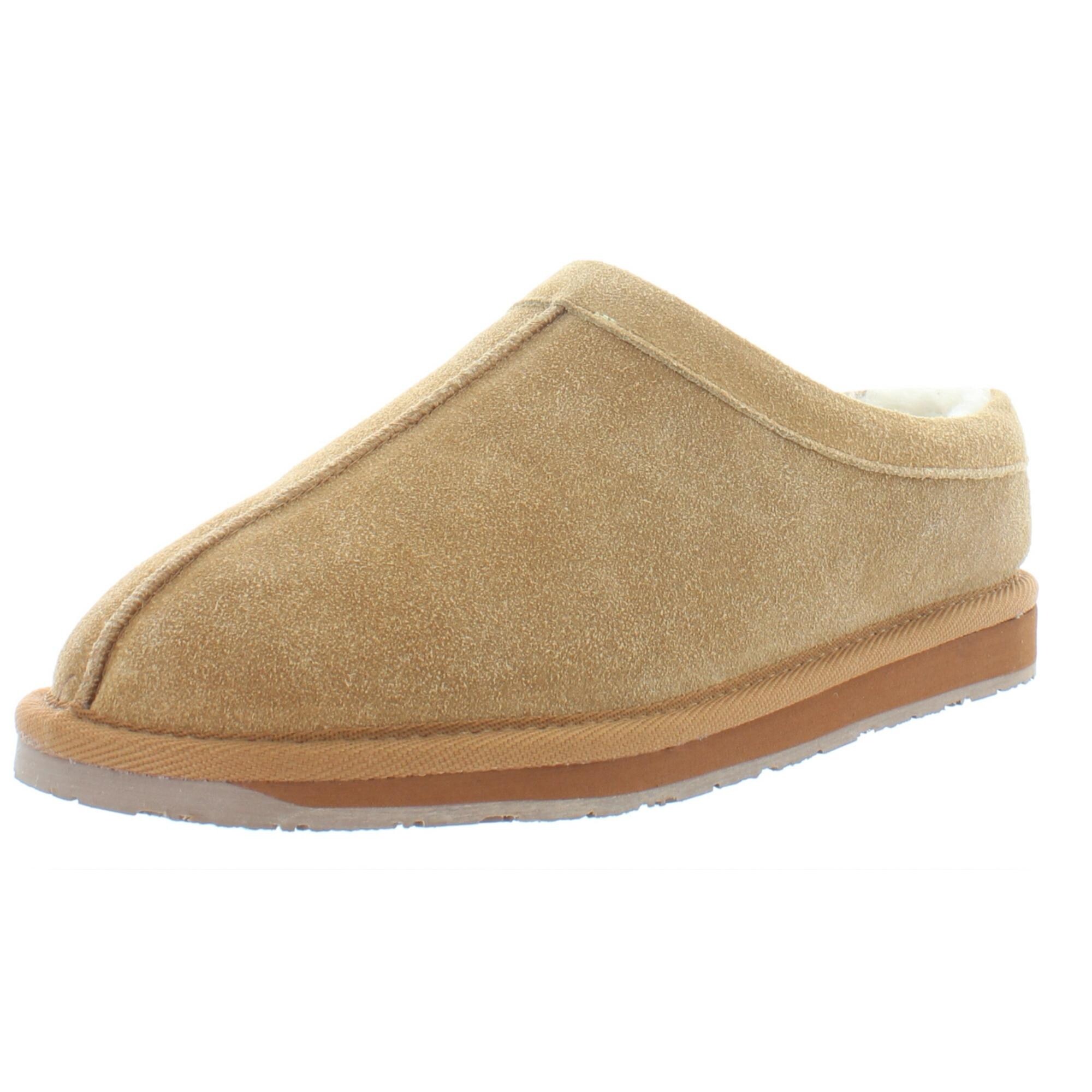 womens suede mule slippers