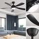 preview thumbnail 79 of 118, Sofucor 45/52 Inch Ceiling Fan with Remote & Lights Quiet DC Motor 5 Blade High CFM Modern Fan