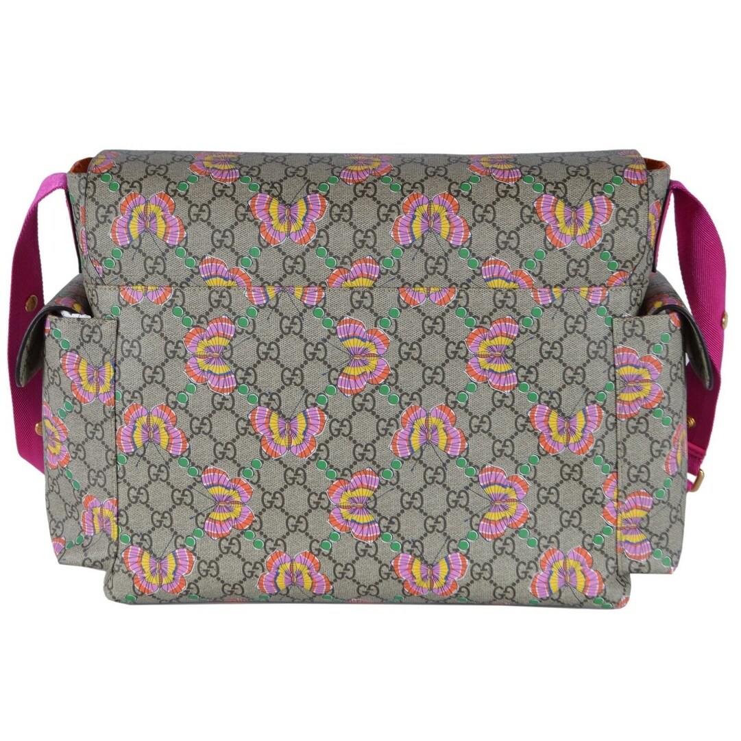 gucci butterfly diaper bag