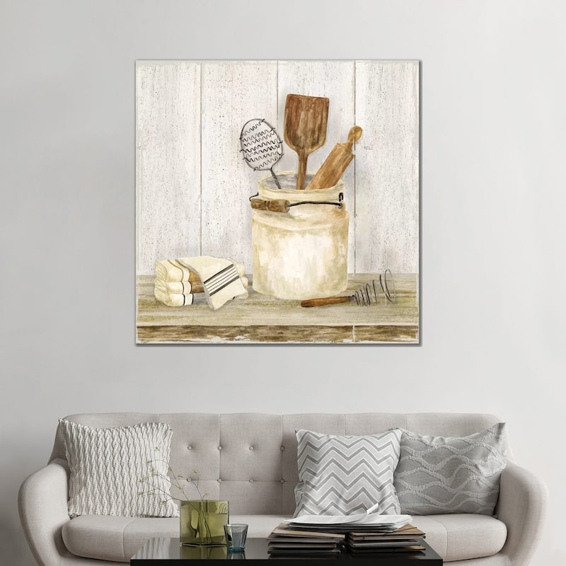 iCanvas "Vintage Kitchen I" by Tara Reed Canvas Print