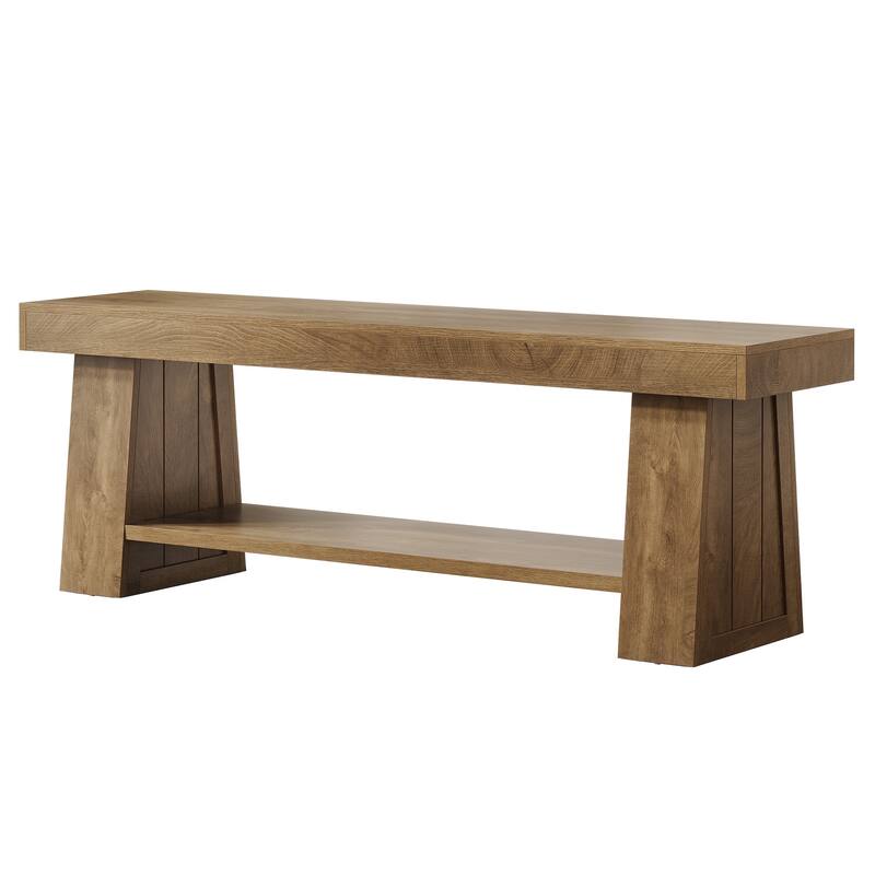 63" TV Stand for TVs up to 75 Inch, Entertainment Center with Storage Shelves, Media Television Stands for Living Room, Bedroom