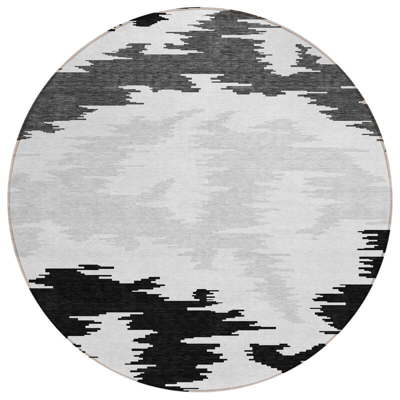 Machine Washable Indoor/ Outdoor Chantille Modern Boho Rug