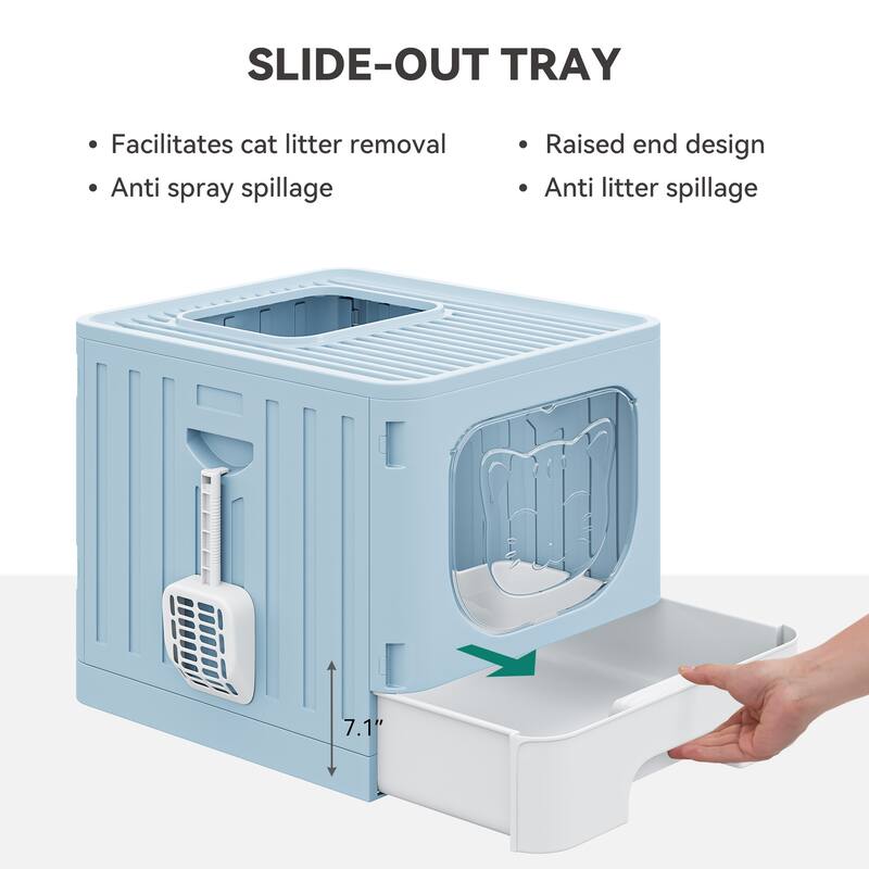 Cat Litter Box with Shovel