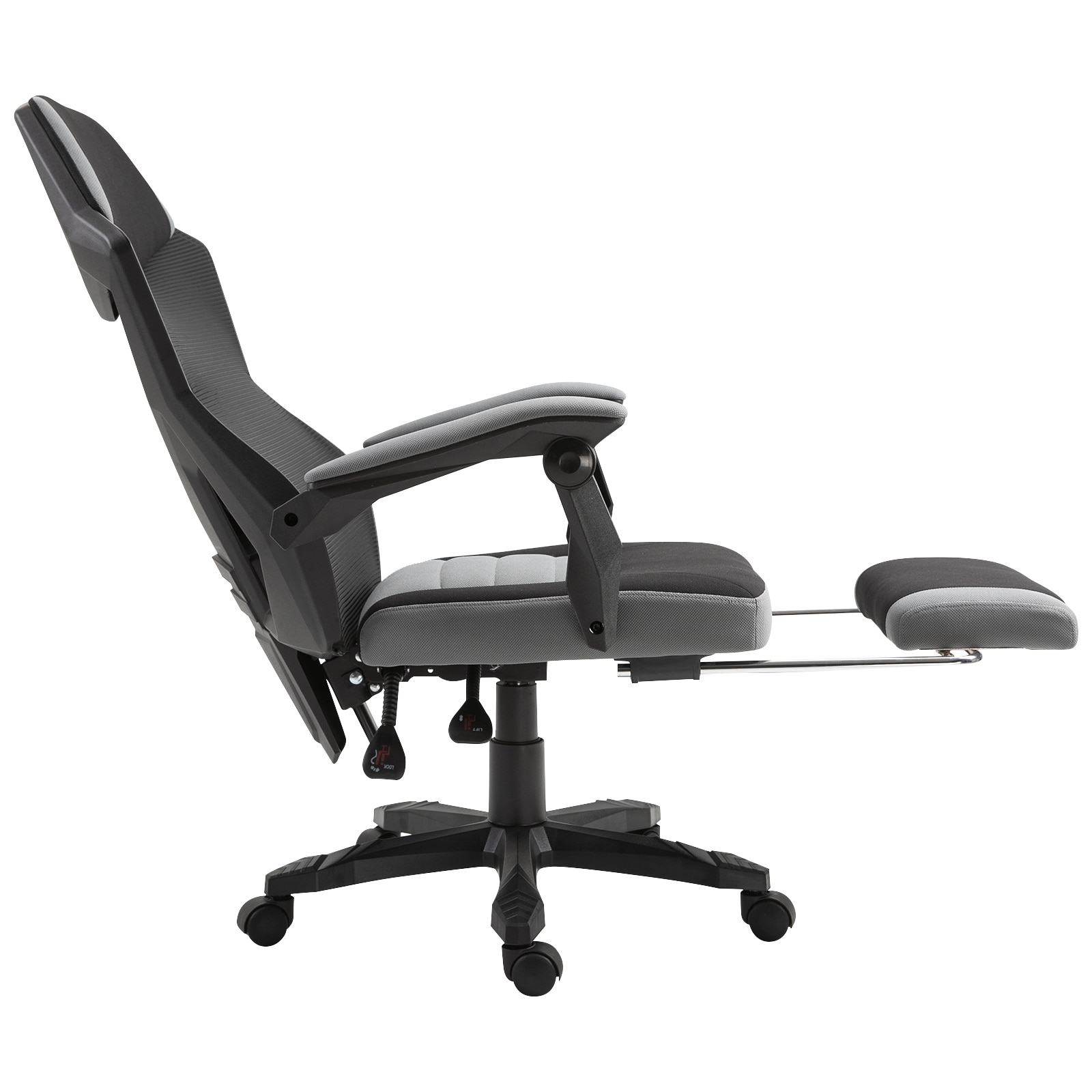 Details about   Office Mesh Chair Task Seat High Back Computer Adjustable Recliner Footrest New 