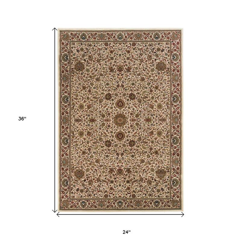 HomeRoots Oriental Traditional Runner Area Rug