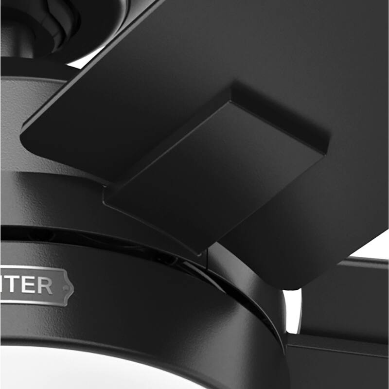Hunter Anisten Ceiling Fan with LED Light Kit and Pull Chain - Casual Modern Contemporary - ENERGY STAR