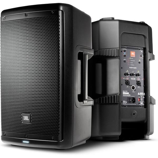 Jbl Eon610 10 Speaker Sound System With Speaker Stands Cables Overstock 29819290