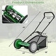 preview thumbnail 13 of 19, Costway 16" Push Lawn Mower with 5-Blade 6.9 Gallon Removable Grass - See Details