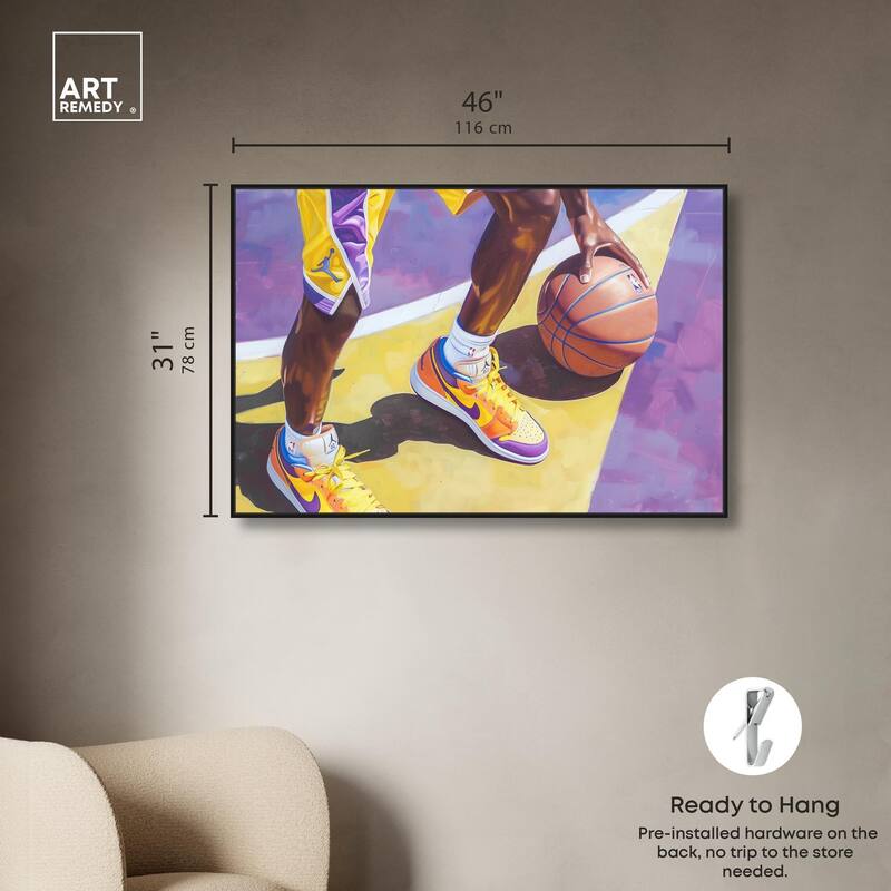 Legend Court Canvas by Art Remedy