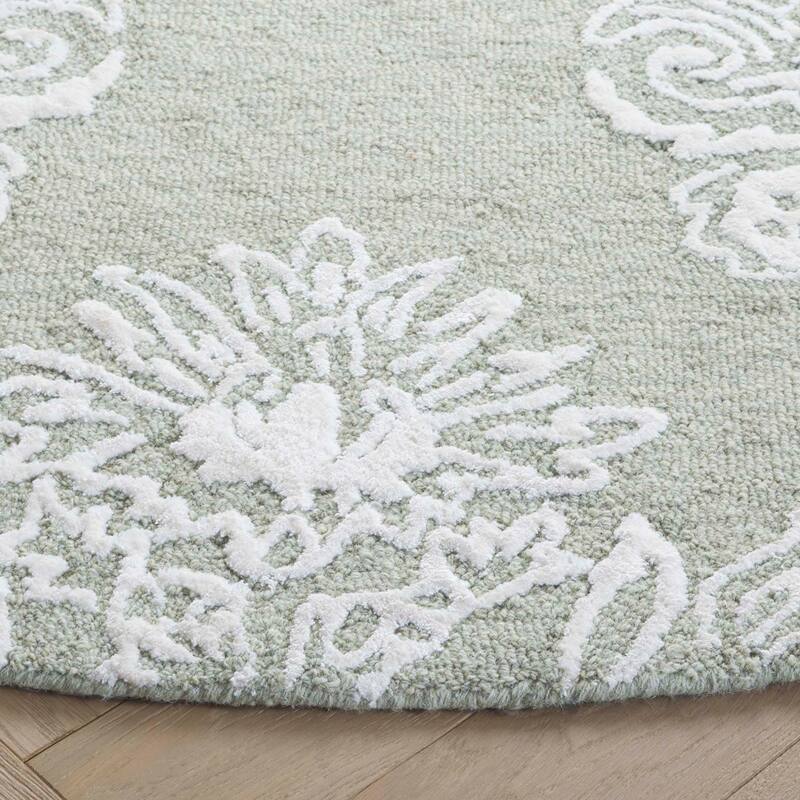SAFAVIEH Handmade Glamour Chirata Modern Wool & Viscose Rug