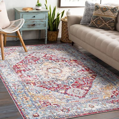 World Rug Gallery Bohemian Traditional Area Rug