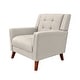 preview thumbnail 11 of 57, Candace Fabric Arm Chair and Loveseat Set by Christopher Knight Home