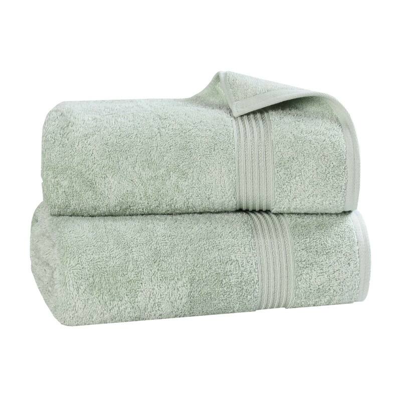 Superior Heritage Egyptian Cotton Absorbent Bath Sheet Set of 2