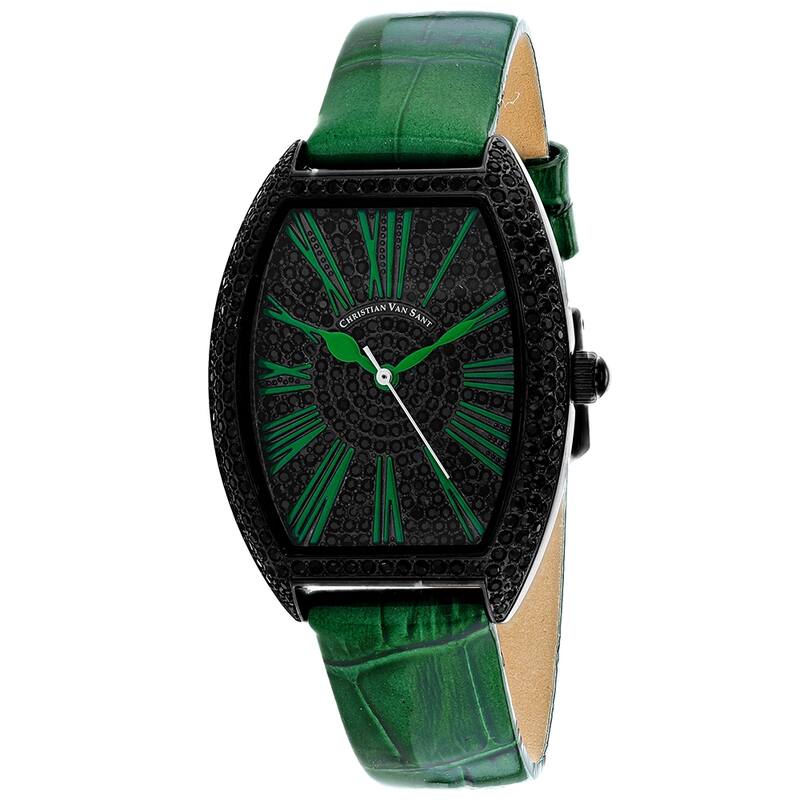 Christian Van Sant Women's Black Dial Watch - CV4846 - 6 (36)