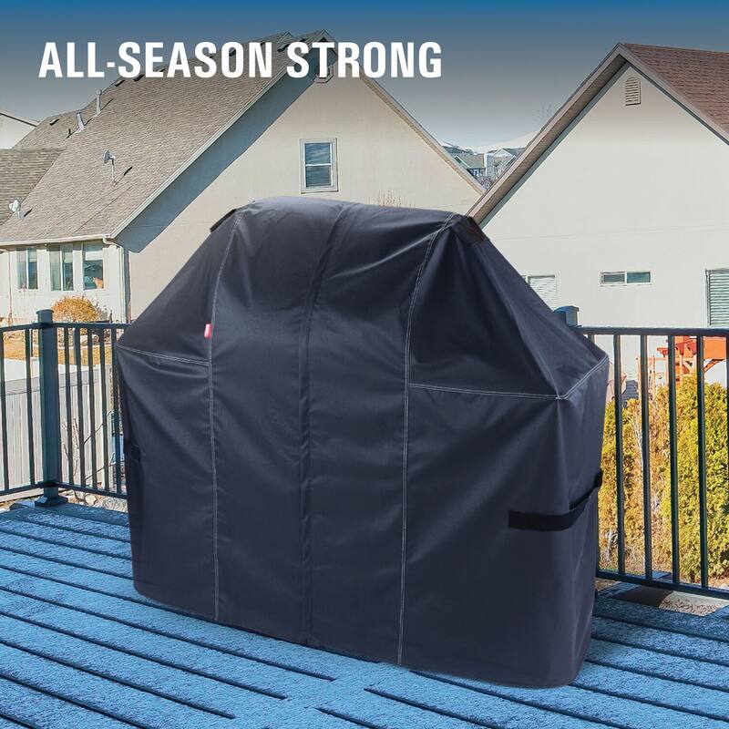 Coleman Revolution Heavy-Duty Cover for 3 and 4-Burner BBQ Grills, Black - N/A