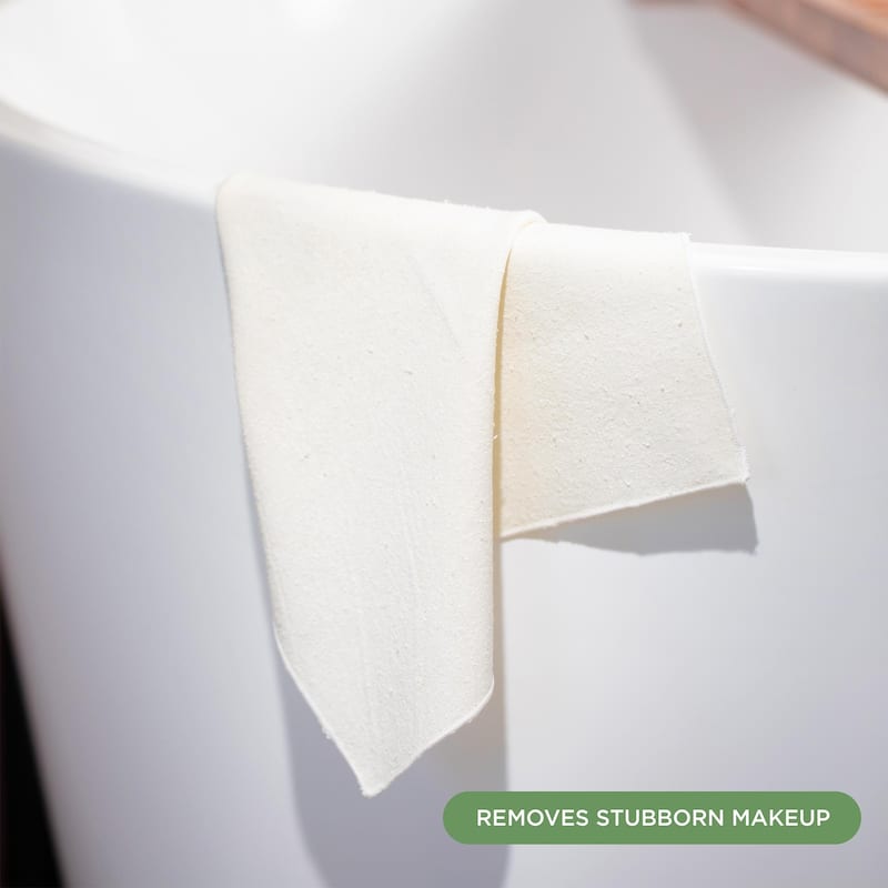 NIGHT Raw Silk Skincare Washcloth 3pk - O/S