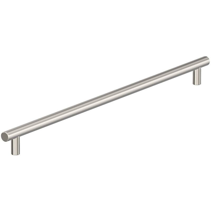 Amerock BP54026 Bar Pulls 24" Center to Center Bar Appliance Pull - Sterling Nickel