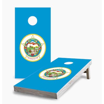 Minnesota State Flag Cornhole Boards