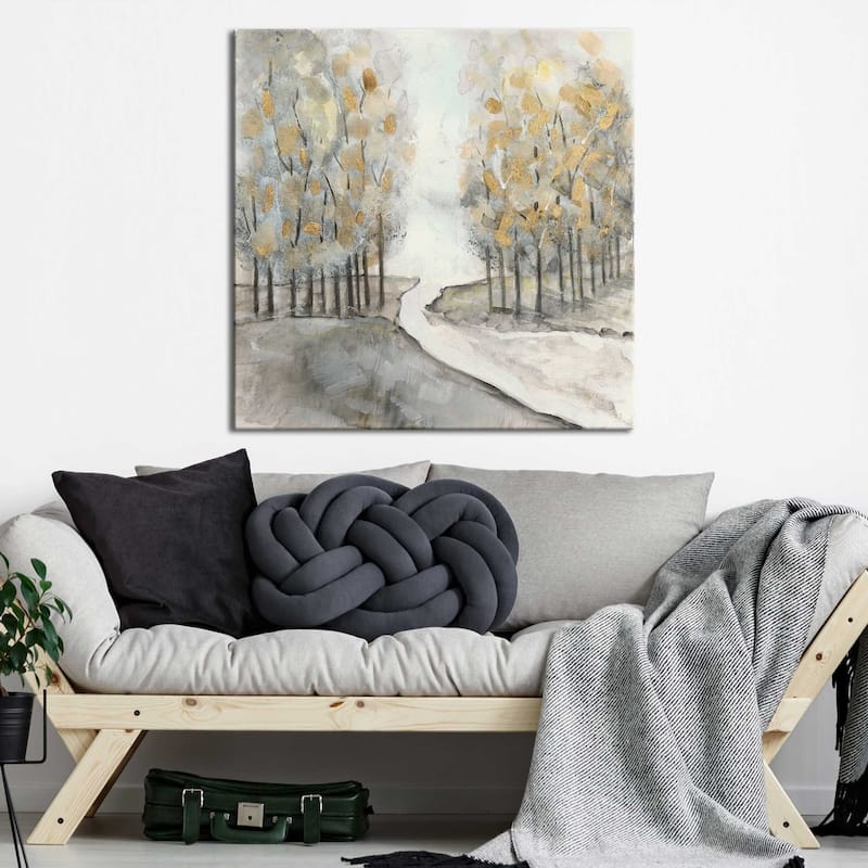 "Golden Grove (Square)" by Susan Jill Print on Canvas