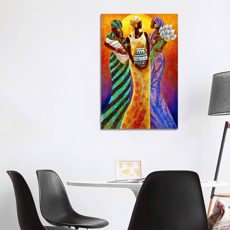 iCanvas "Sisters of The Sun" by Keith Mallett Canvas Print - 40x26x1.5
