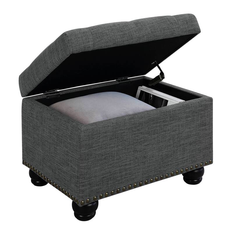 Convenience Concepts Designs4Comfort 5th Avenue Storage Ottoman