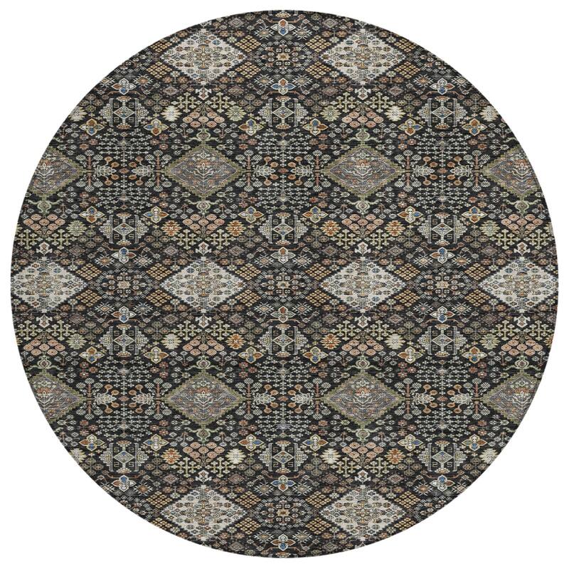 Machine Washable Indoor/ Outdoor Global Bidunga Chantille Rug