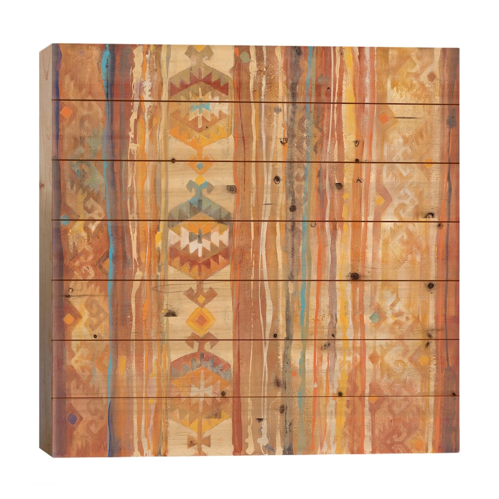 Arizona Print On Wood by Albena Hristova - Multi-Color