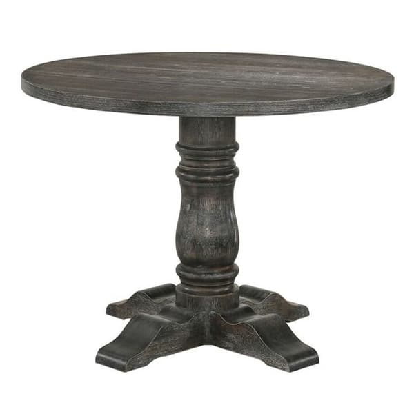 Capwell Weathered Grey Round Dining Table Bed Bath & Beyond 38259136