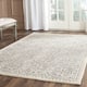 SAFAVIEH Handmade Cambridge Myrtis Moroccan Wool Rug - 5' x 8' - Silver/Ivory
