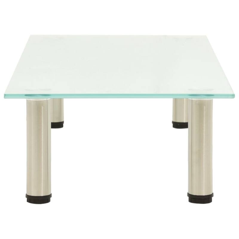 vidaXL TV Stand Entertainment Center HiFi Media Unit Furniture Tempered Glass