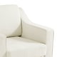 preview thumbnail 56 of 101, Modern Swivel Upholstered Armchair Accent chair Set of 2