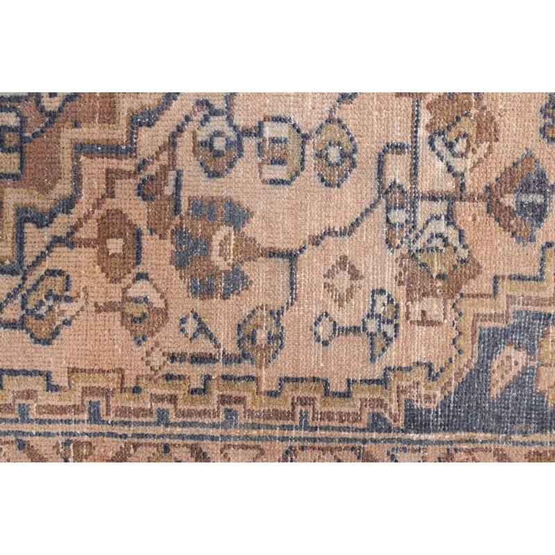 ECARPETGALLERY Hand-knotted Antalya Vintage Beige Wool Rug - 3'2 x 4'7