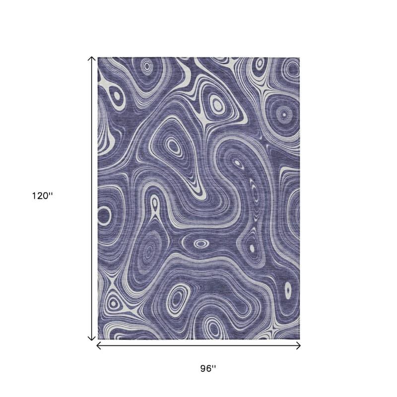 HomeRoots Geometric Transitional Rectangle Outdoor Rug