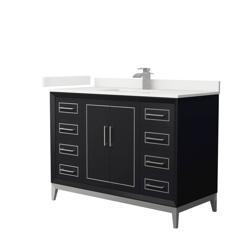 Marlena 48-inch Single Vanity, Quartz Top