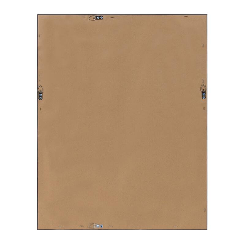 DesignOvation Bosc Framed Gray Linen Fabric Pinboard