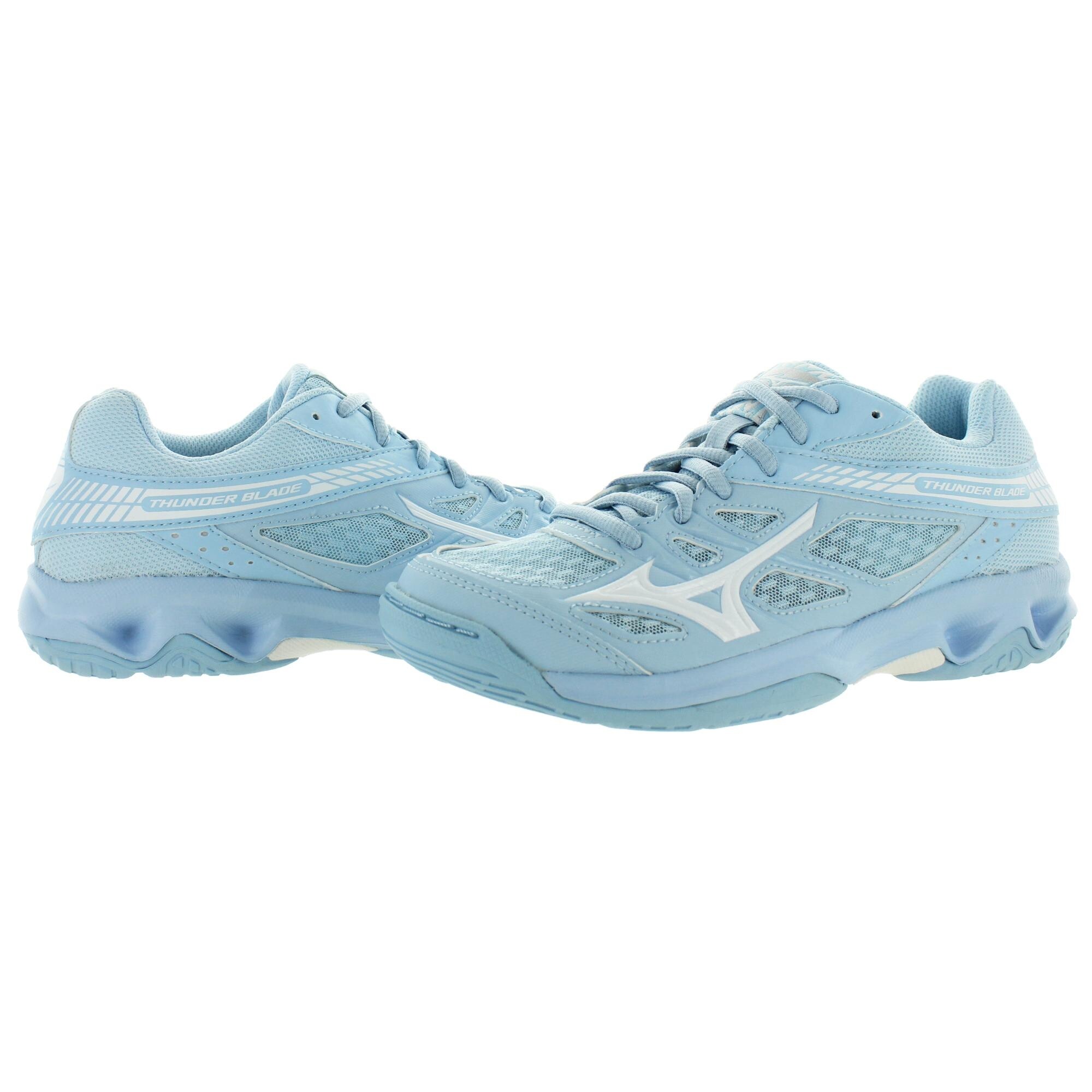 Shop Mizuno Womens Thunder Blade Sneakers Low Top Non Marking Overstock 29257631