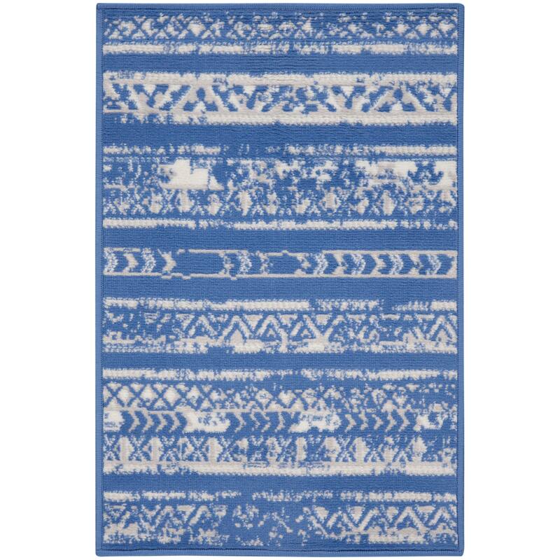 Nourison Whimsicle Vintage Boho Geometric Area Rug