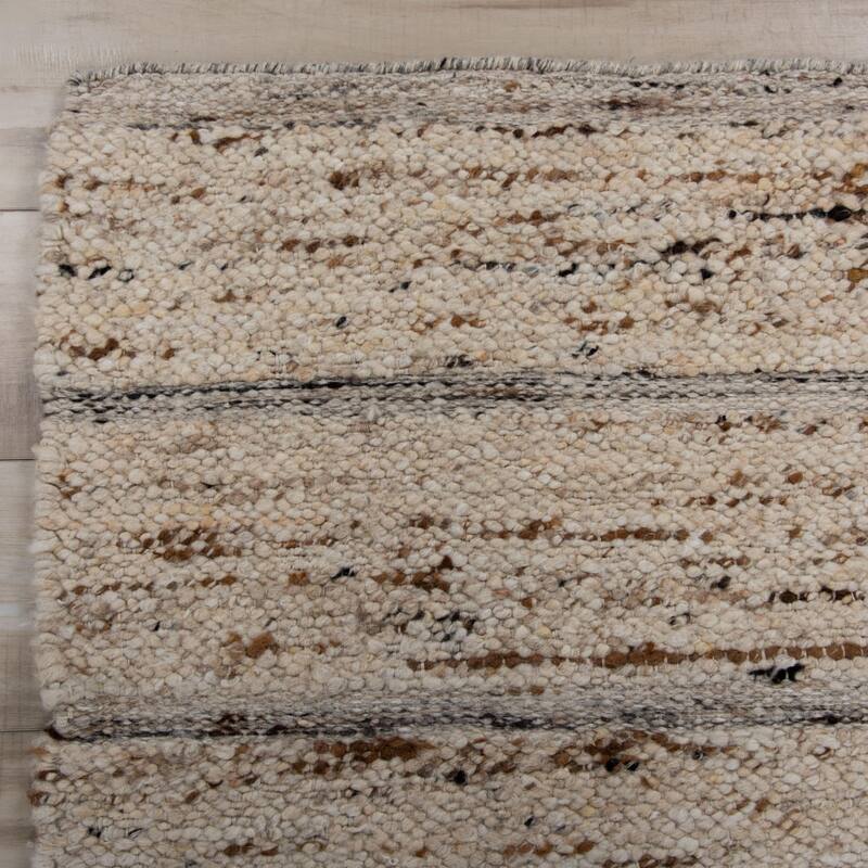 Alora Decor Everett Contemporary Heathered Stripe Area Rug