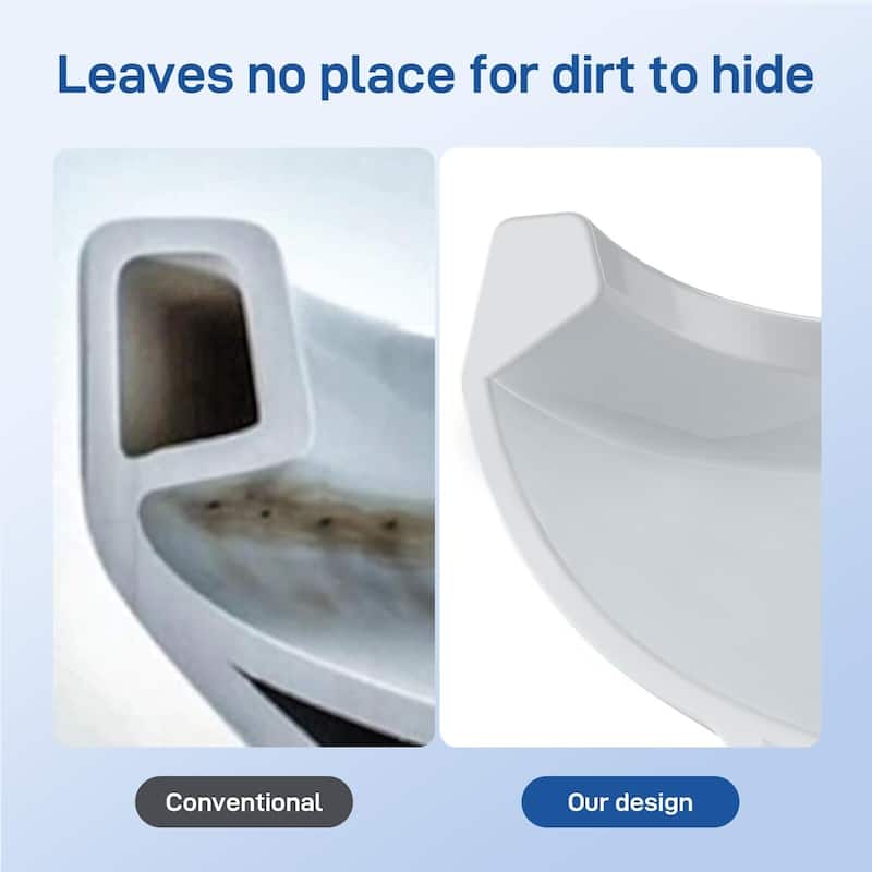 21"Toilet, Elongated Toilets for Bathrooms - Two-Piece Toilet