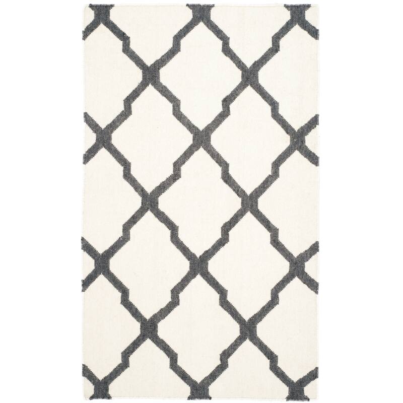 SAFAVIEH Handmade Flatweave Dhurries Cerys Modern Wool Rug