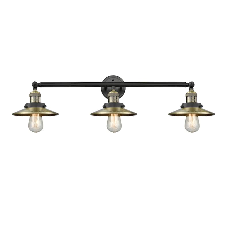 Innovations Lighting Railroad 3 Light 32" Wide Bathroom Vanity Light