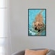 preview thumbnail 3 of 7, iCanvas "Golden Retriever Fetching" by Vicki Newton Framed