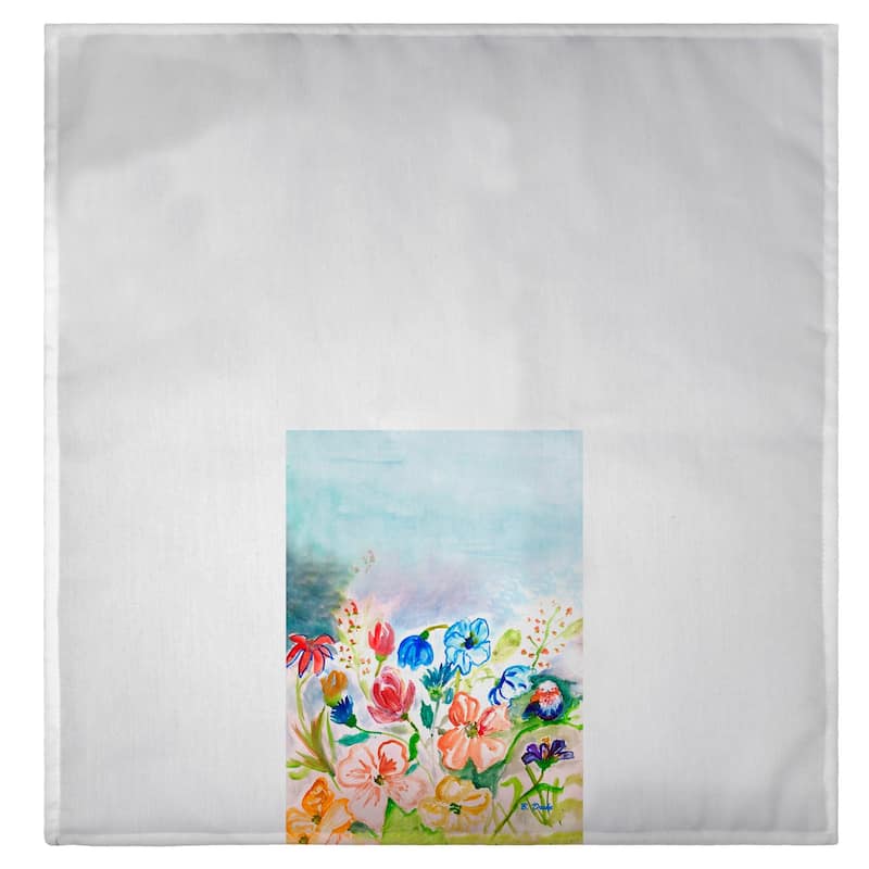 Colorful Flowers Guest Towel - 20x20