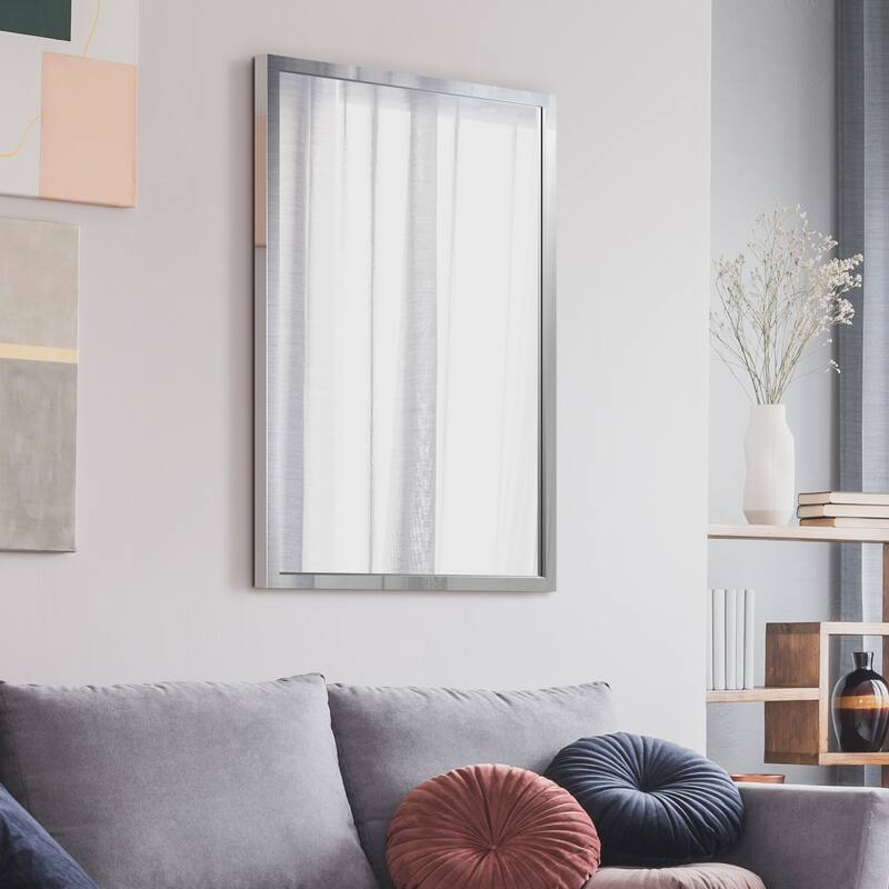 Contempo Stainless Steel Gold Wall Mirror