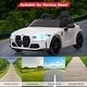 preview thumbnail 10 of 18, 12V Ride On Toy Car Licensed BMW M4 for Kids 37-83 Months