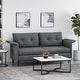 preview thumbnail 1 of 18, Resaca Tufted Minimalist Modern Sofa by Christopher Knight Home
