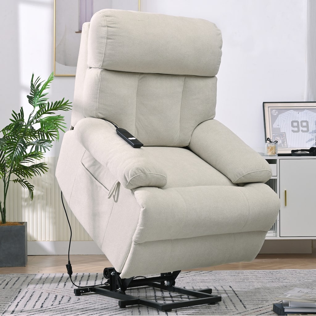GDFStudio - Power Lift Recliner Chair with Remote Control