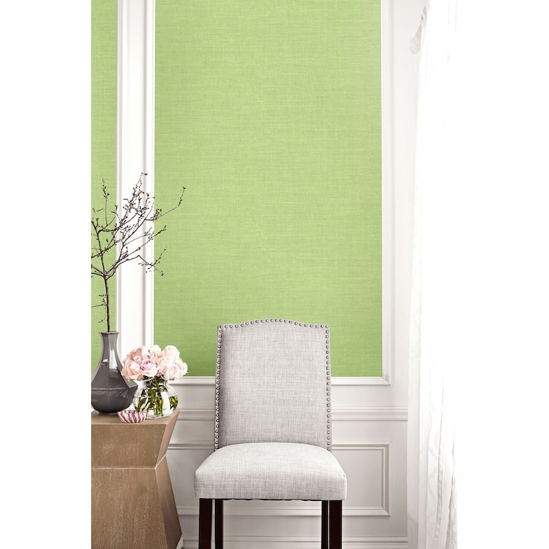 Seabrook Designs Hopsack Embossed Vinyl Unpasted Wallpaper